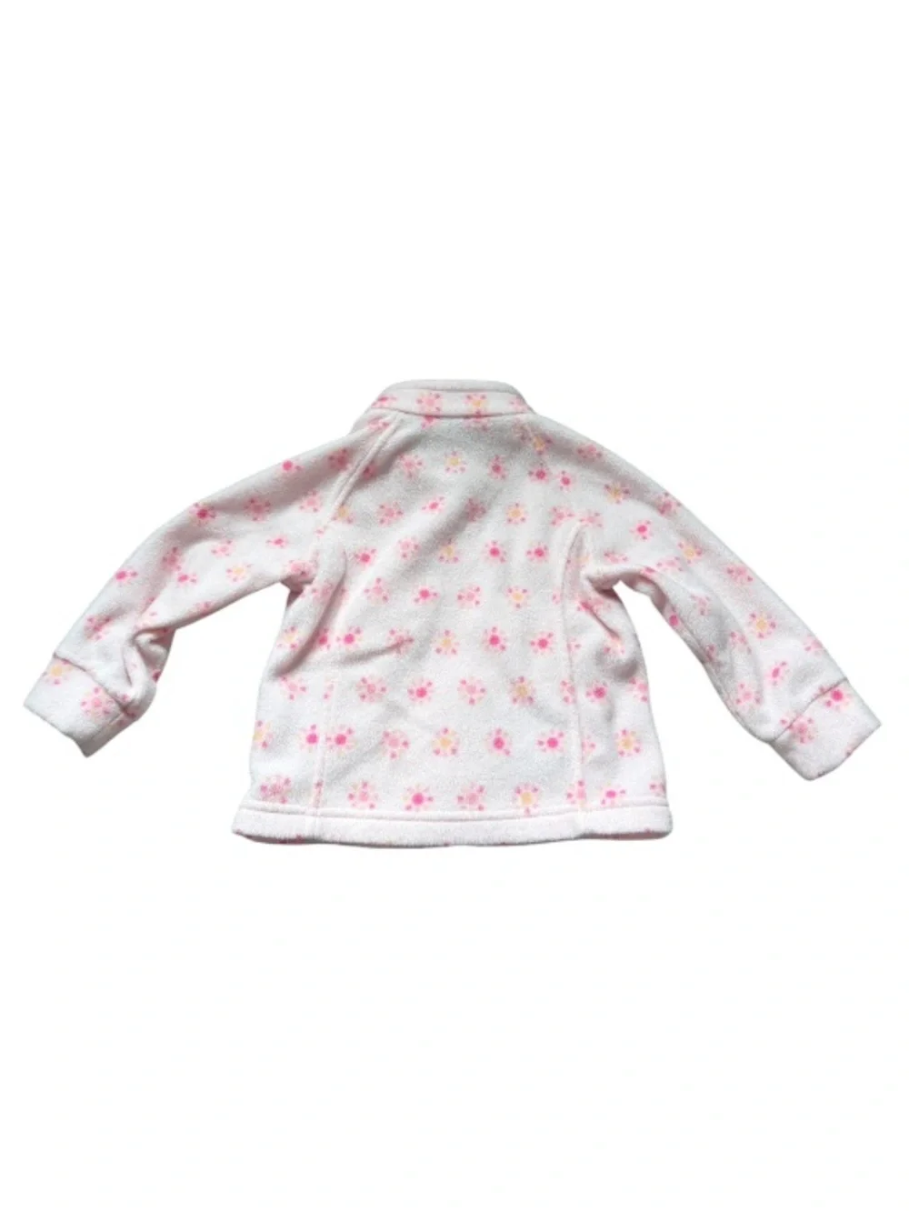 Columbia Toddler Light Pink Floral Fleece Jacket